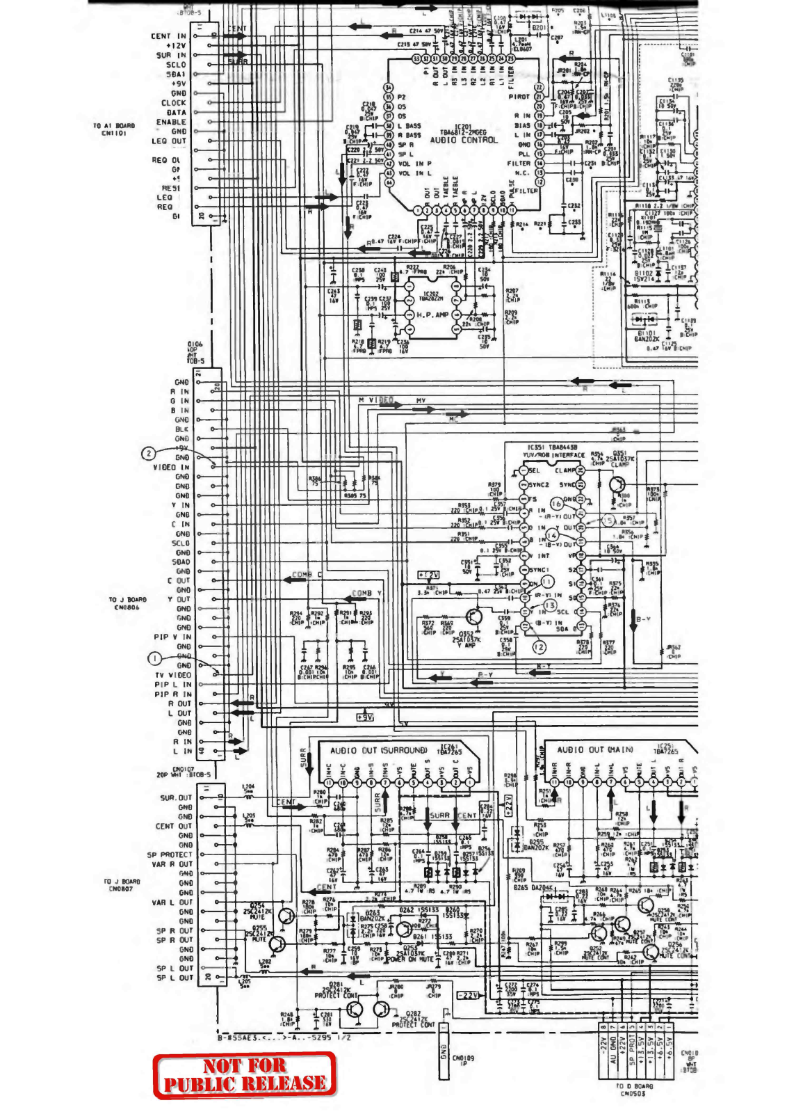 Sony AE-3 Schematics