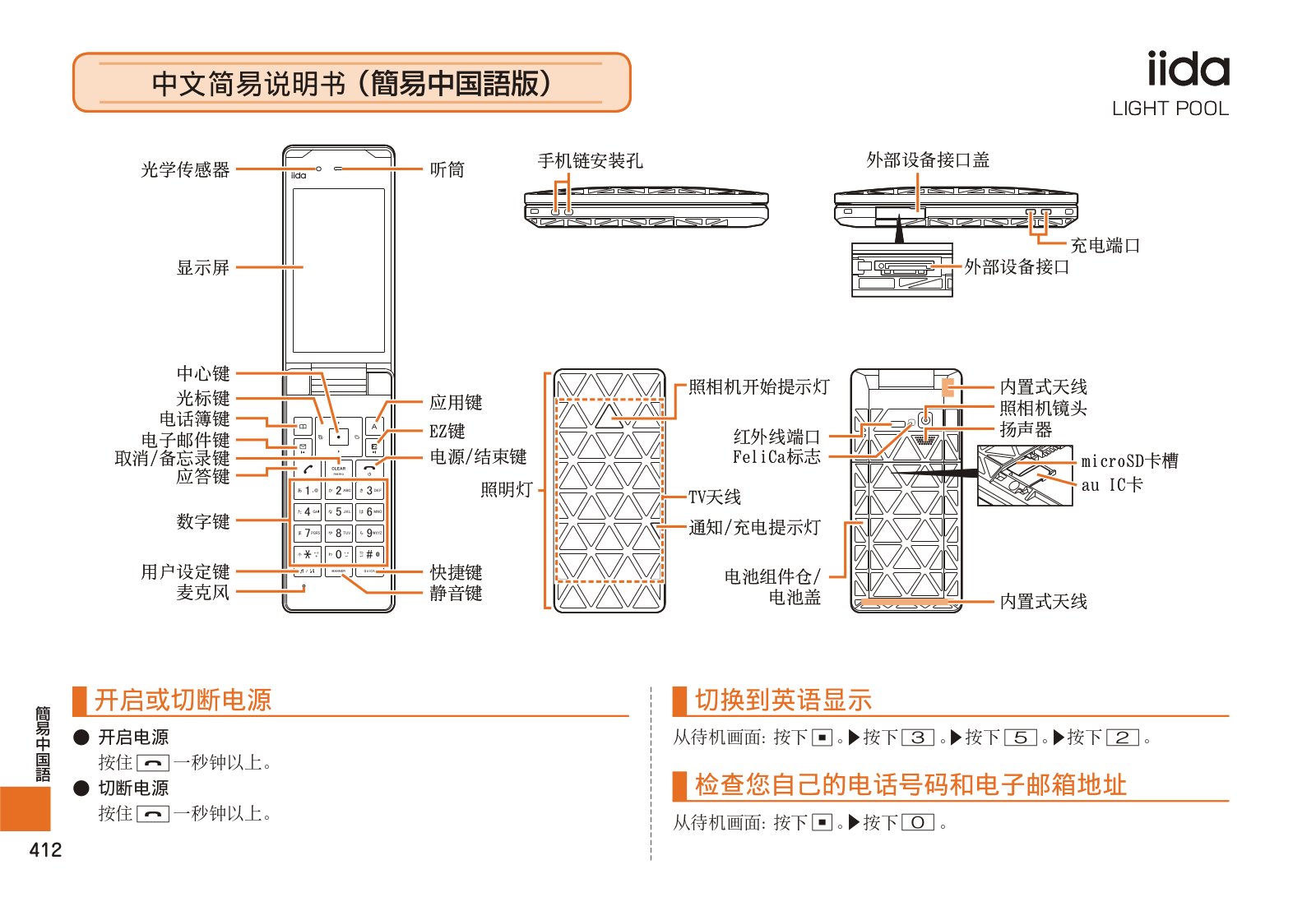 iida LIGHT POOL User Manual