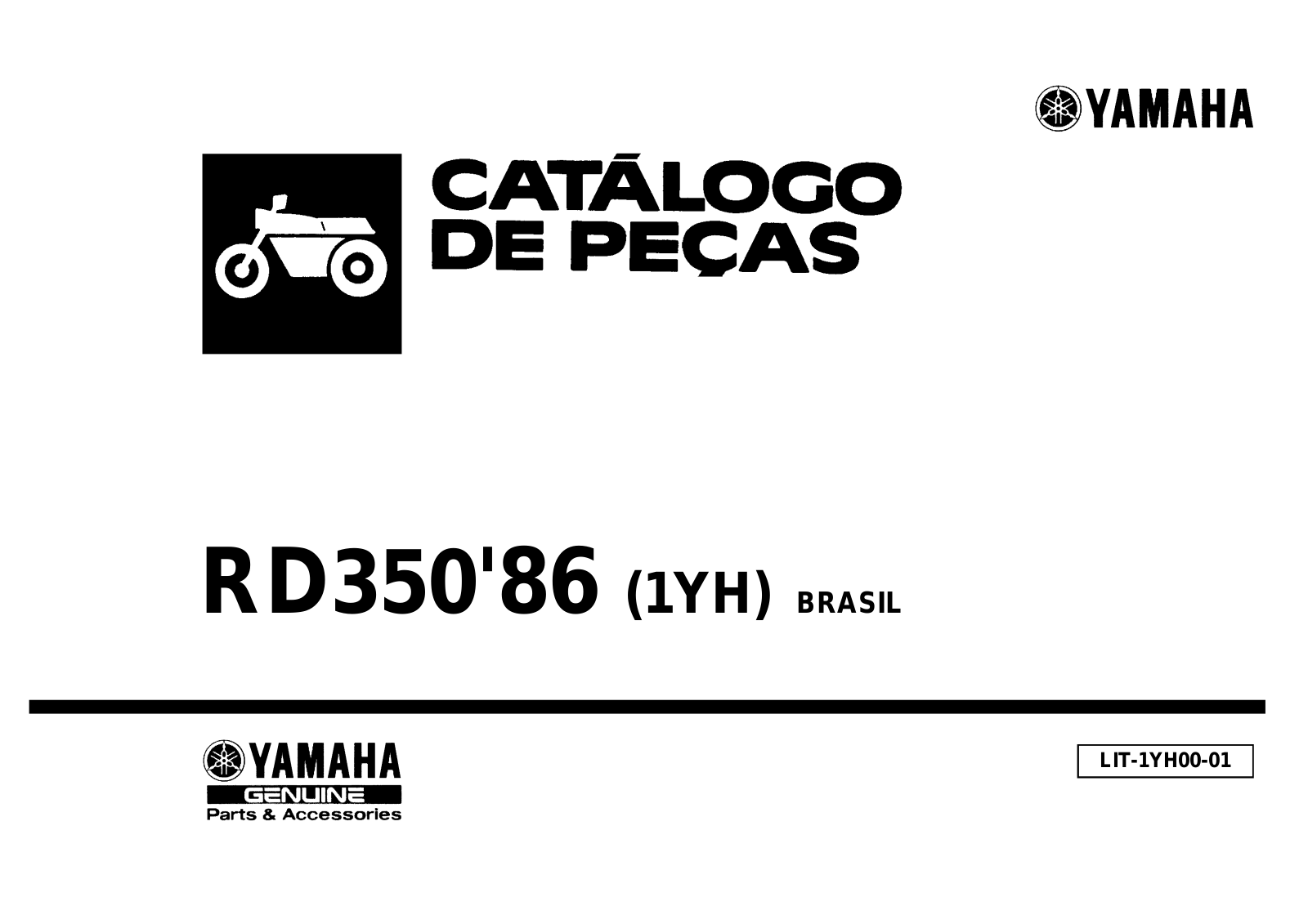 Yamaha D 350 Parts Catalog