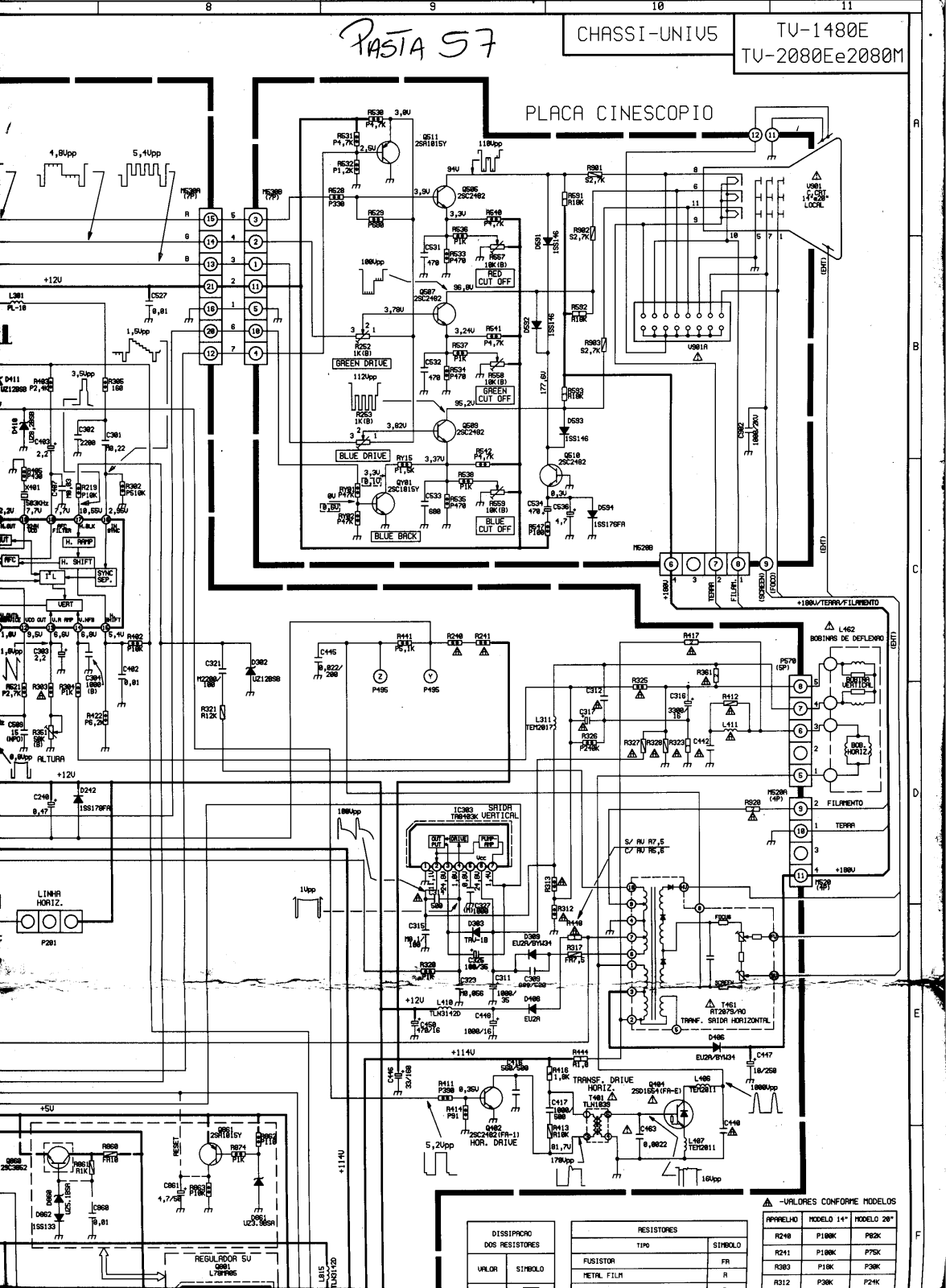 Toshiba 1408E Schematic