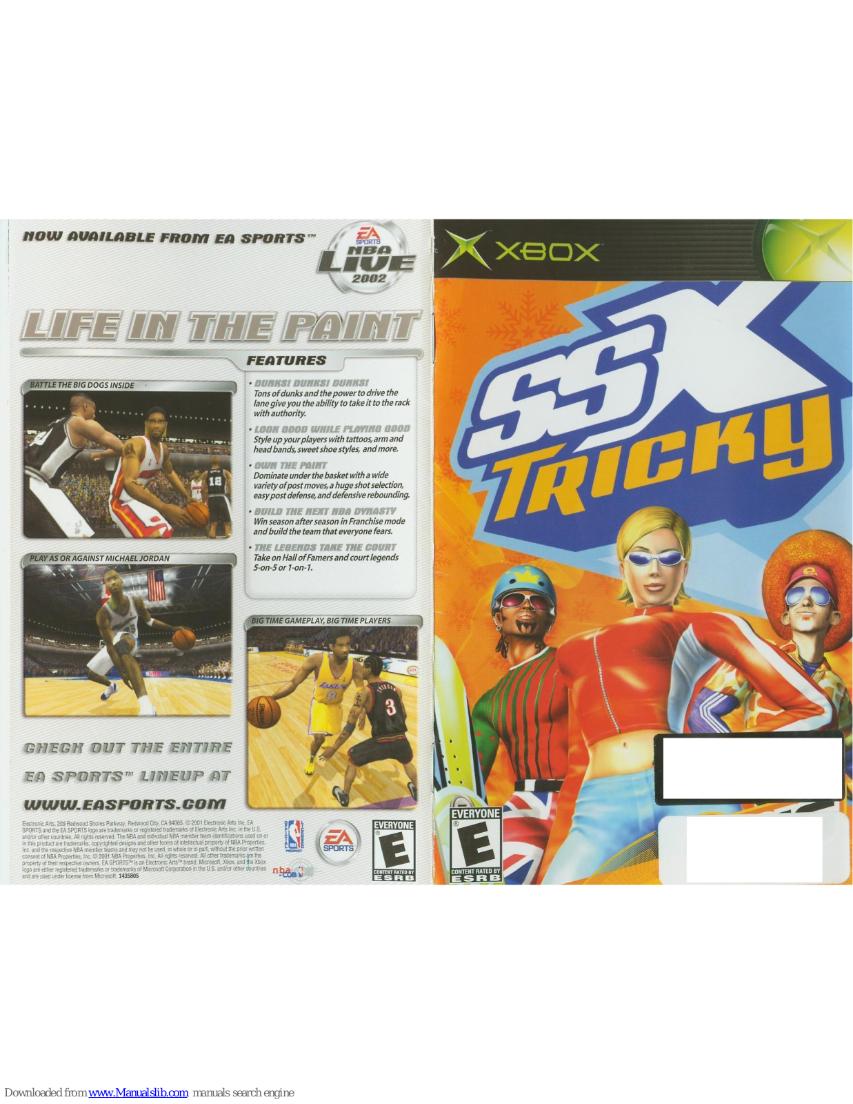 Electronic Arts SSX TRICKY User Manual