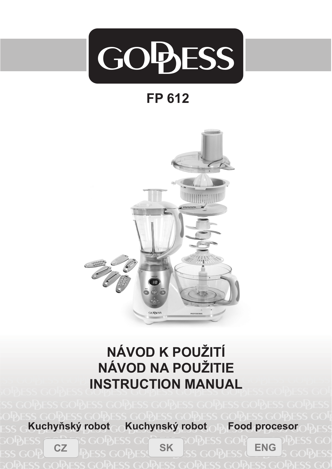 Goddess FP612 User Manual