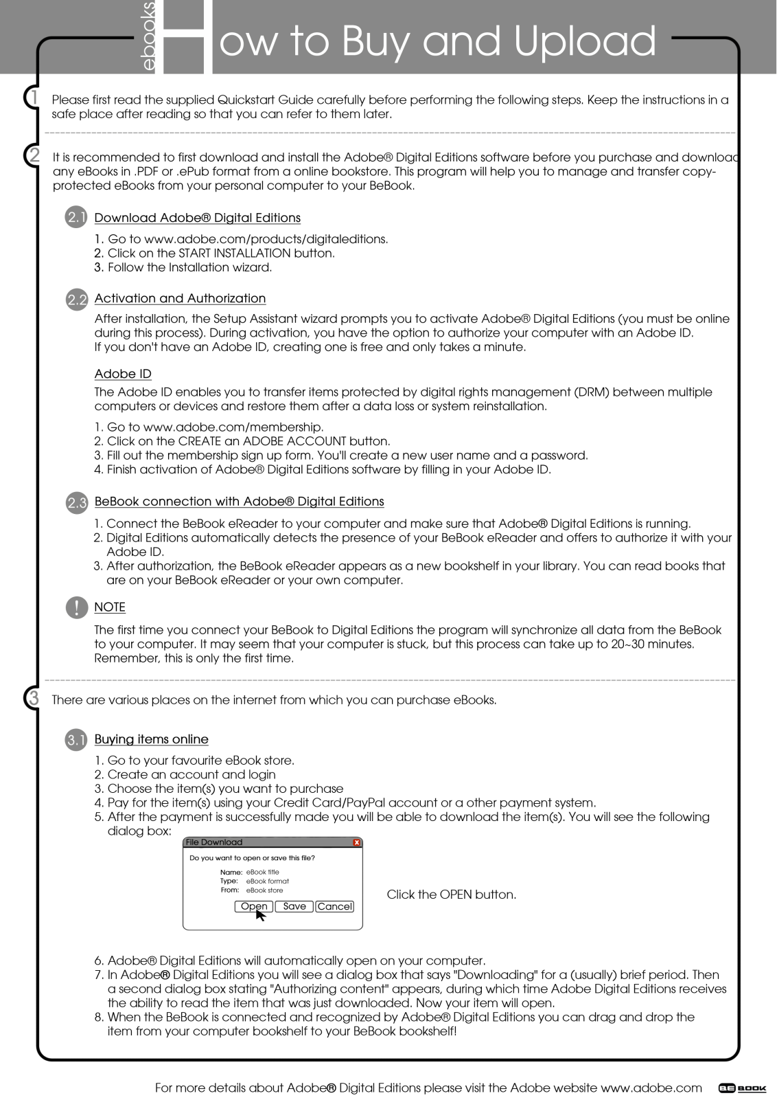 ICIDU BeBook User Guide