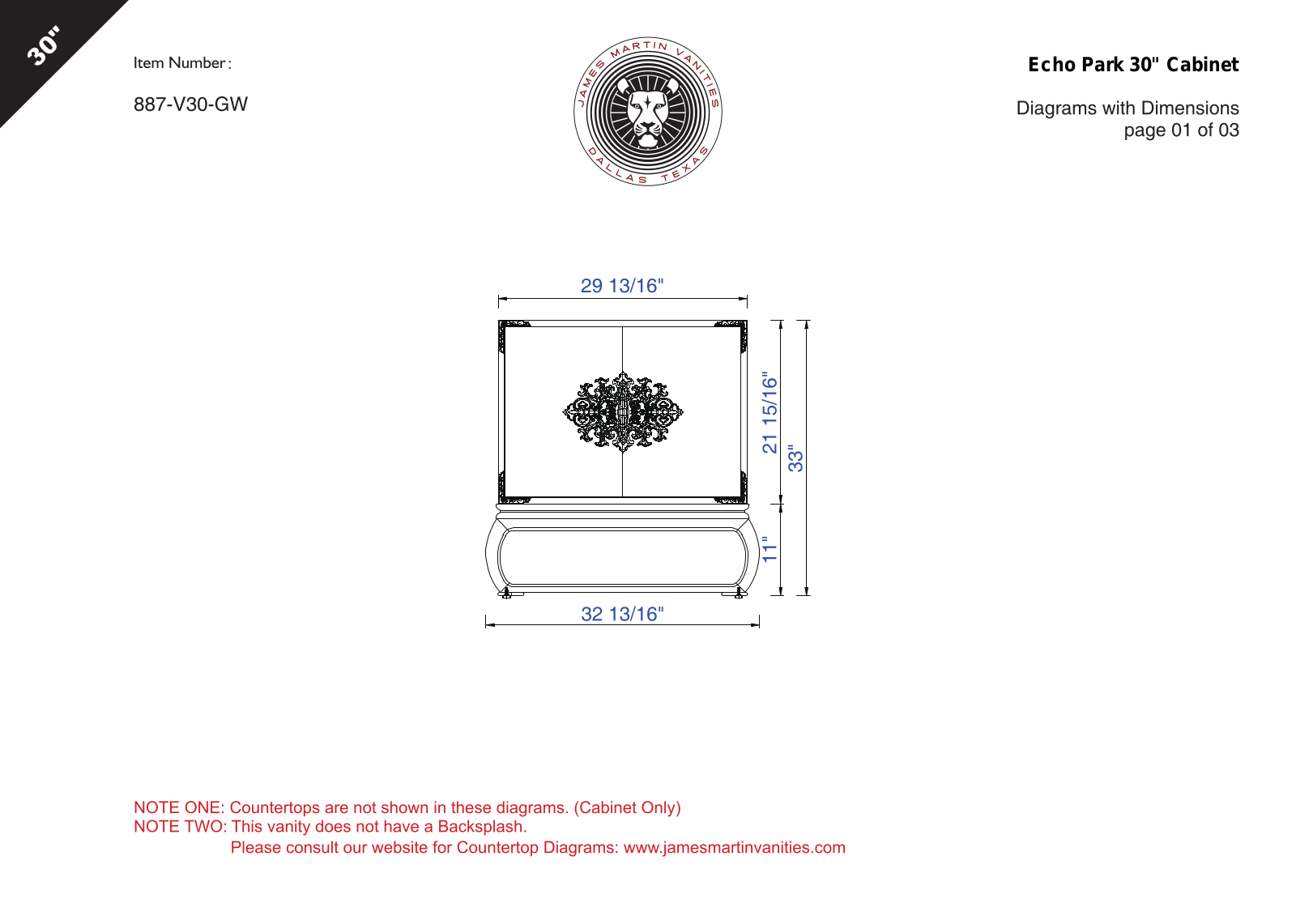 James Martin 887V30GW3OCAR, 887V30GW3IBK, 887V30GW3GEX, 887V30GW3EJP, 887V30GW3CSP Diagram