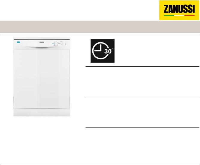 Zanussi ZDF22002WA User Manual