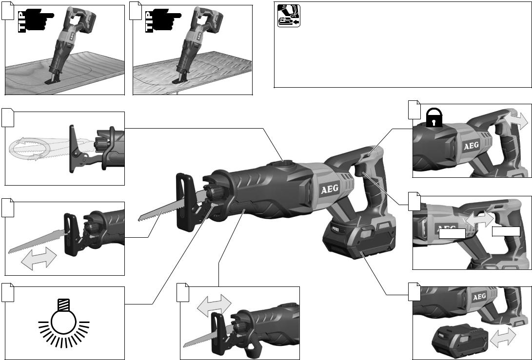 AEG BUS 18 LI User Manual