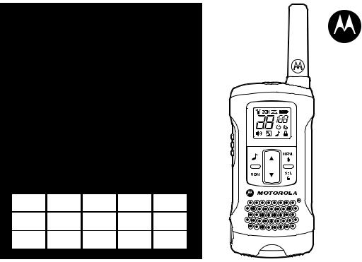 Motorola TLKR-T61 User Manual