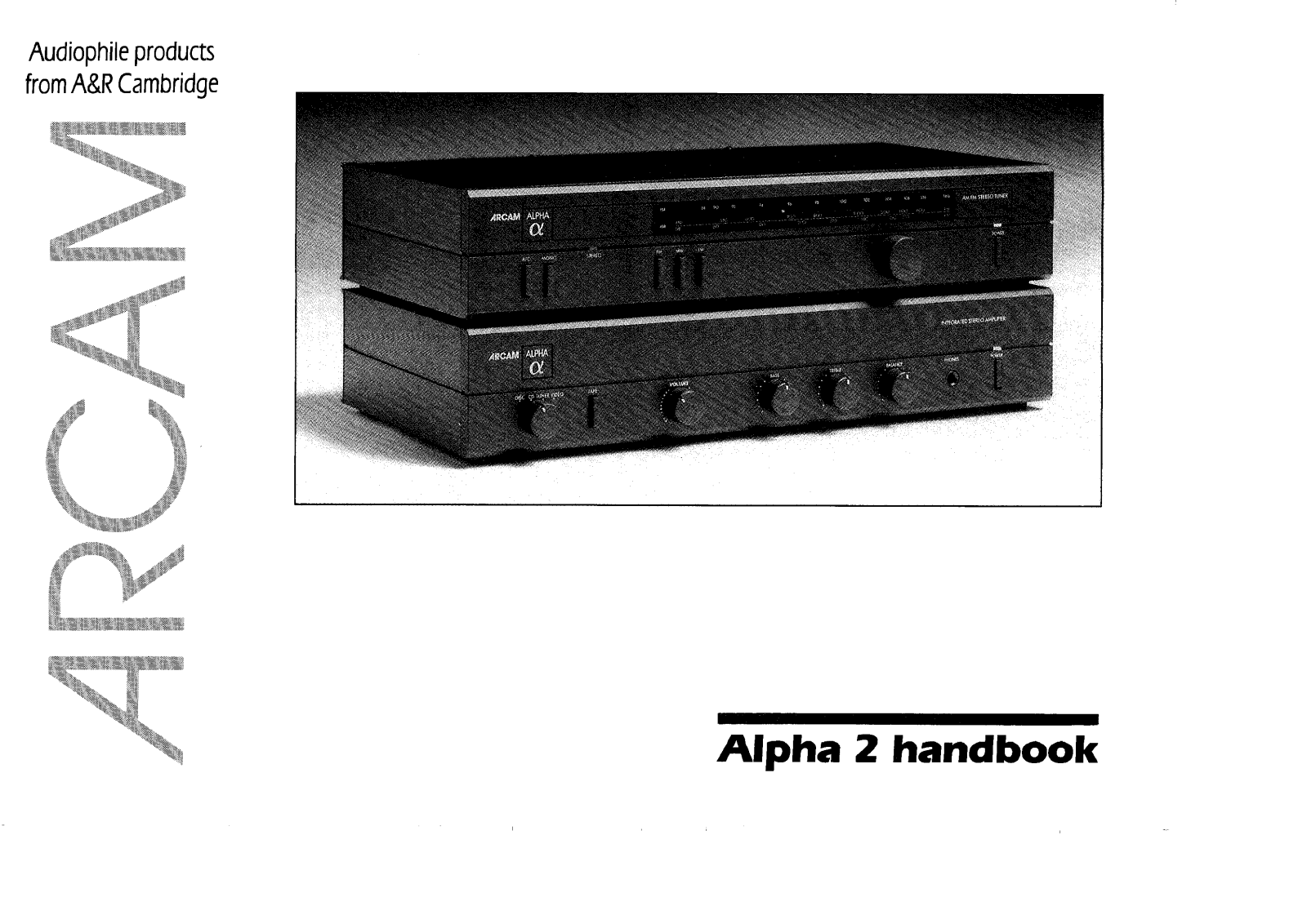 Arcam Alpha 2 Owners manual
