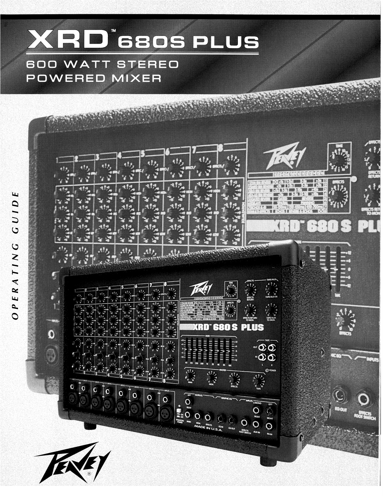 Peavey XRD 680S Plus User Manual