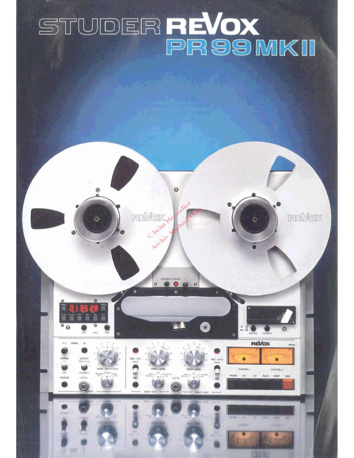 Studer PR99II Prospekt - ManualMachine.com