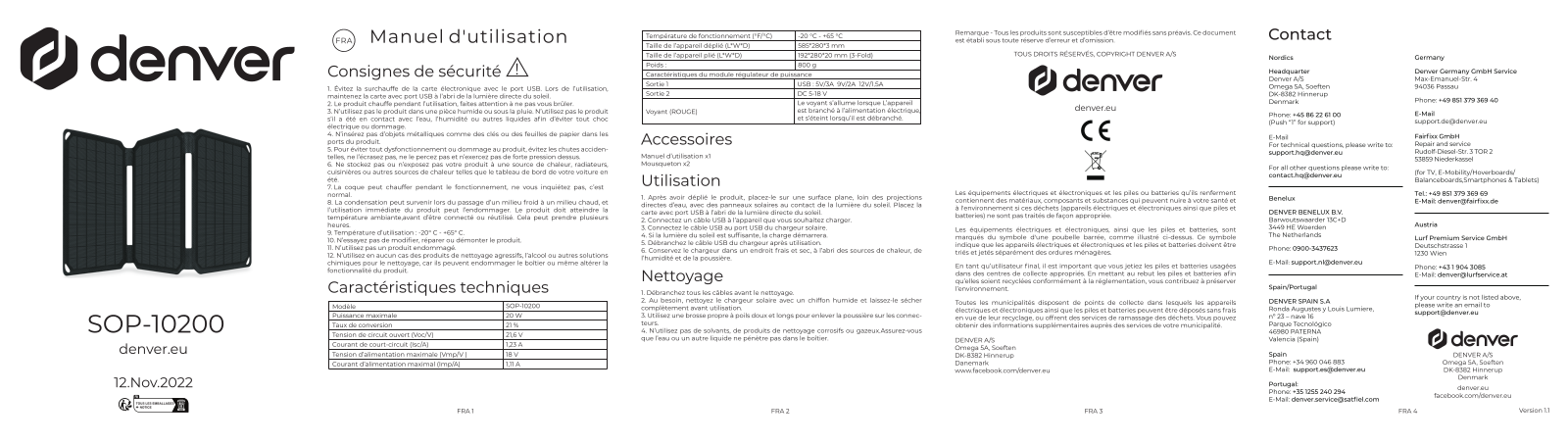 DENVER SOP-10200 User guide - ManualMachine.com