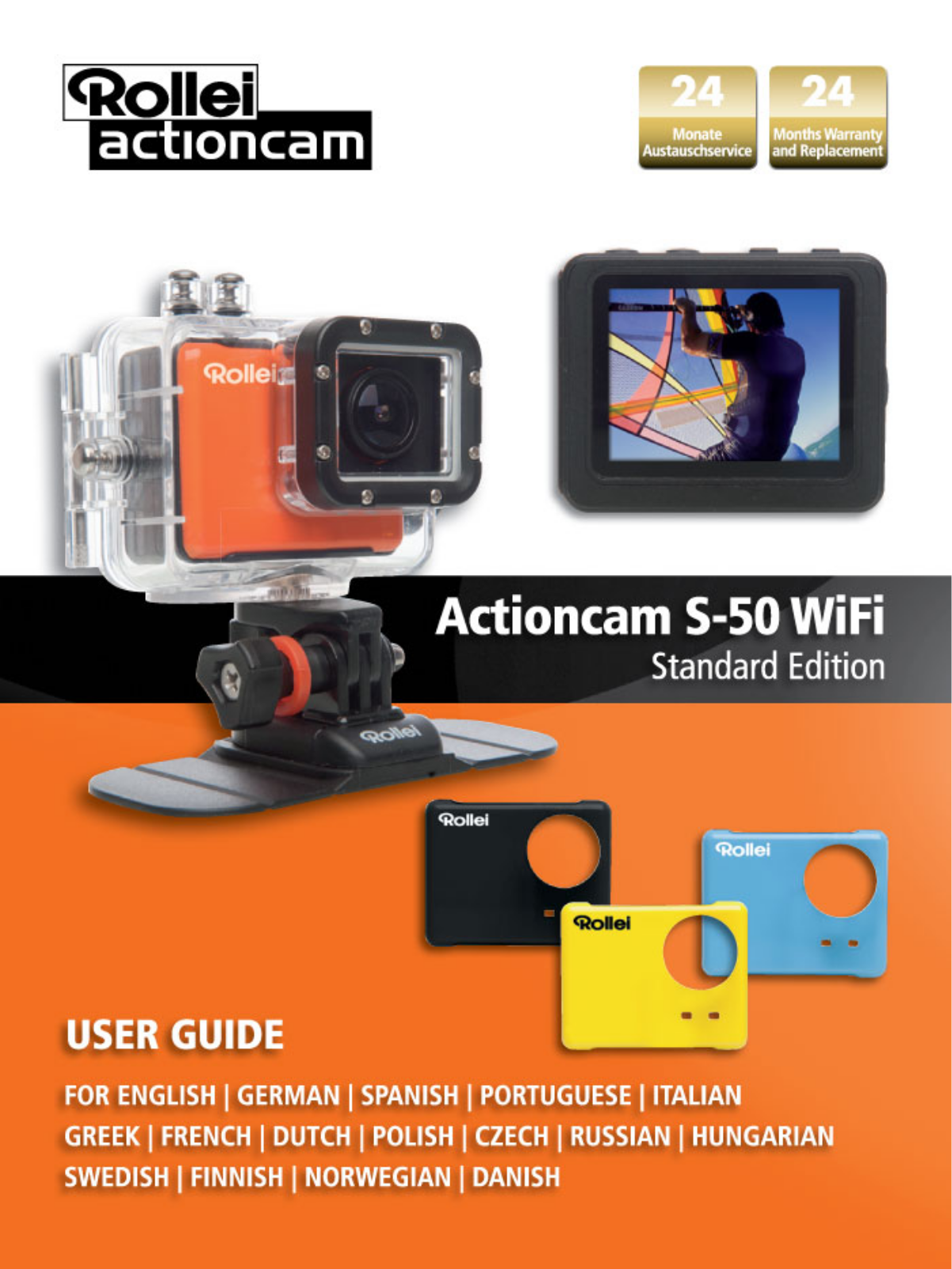 Rollei Actioncam S-50 WiFi Standard Edition User guide