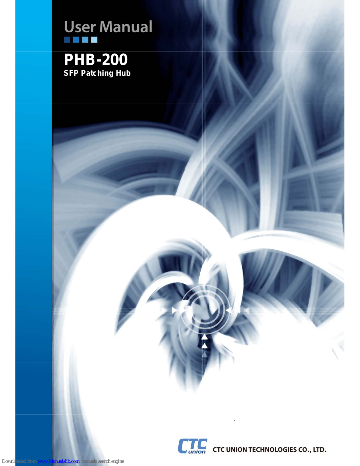 CTC Union PHB-200 User Manual - ManualMachine.com