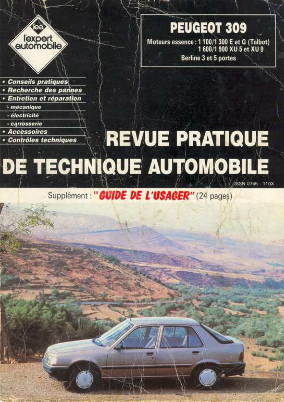 Peugeot 309 User Manual