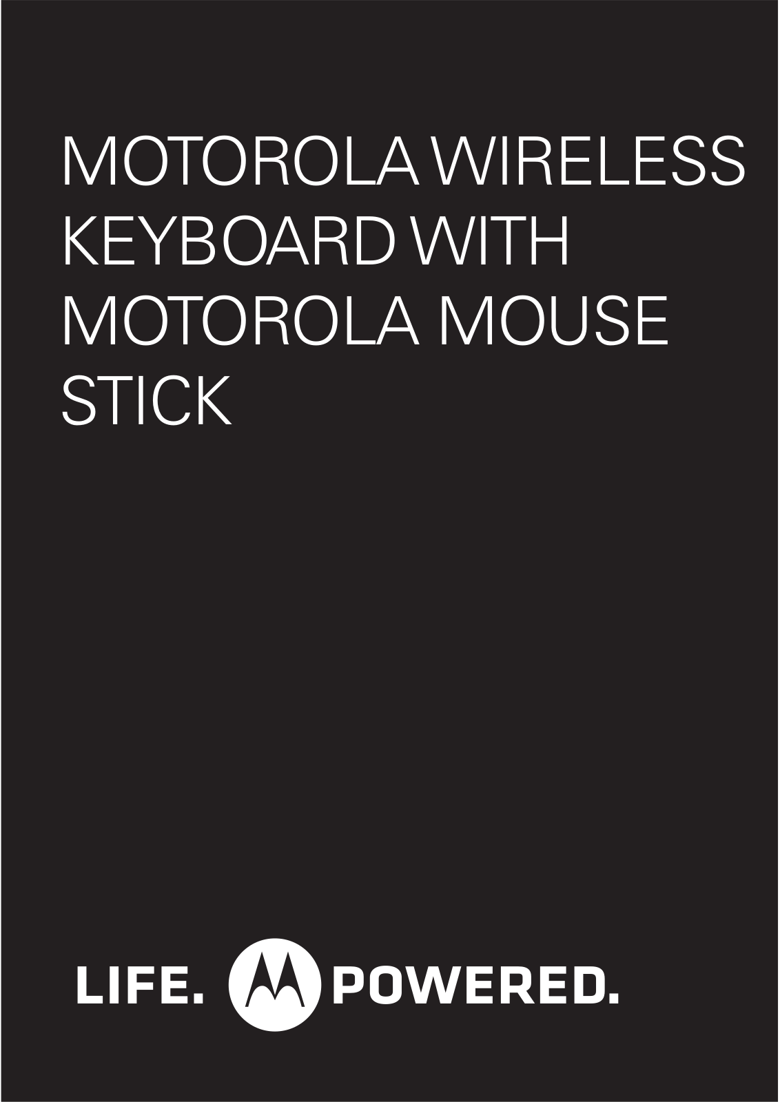 Motorola P6MA1 User Manual