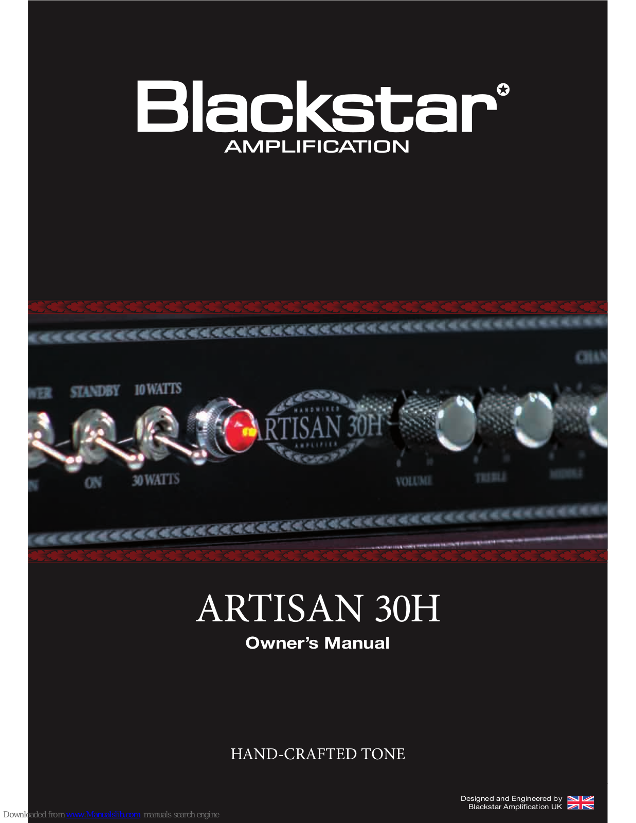 Blackstar Artisan 30H Owner's Manual