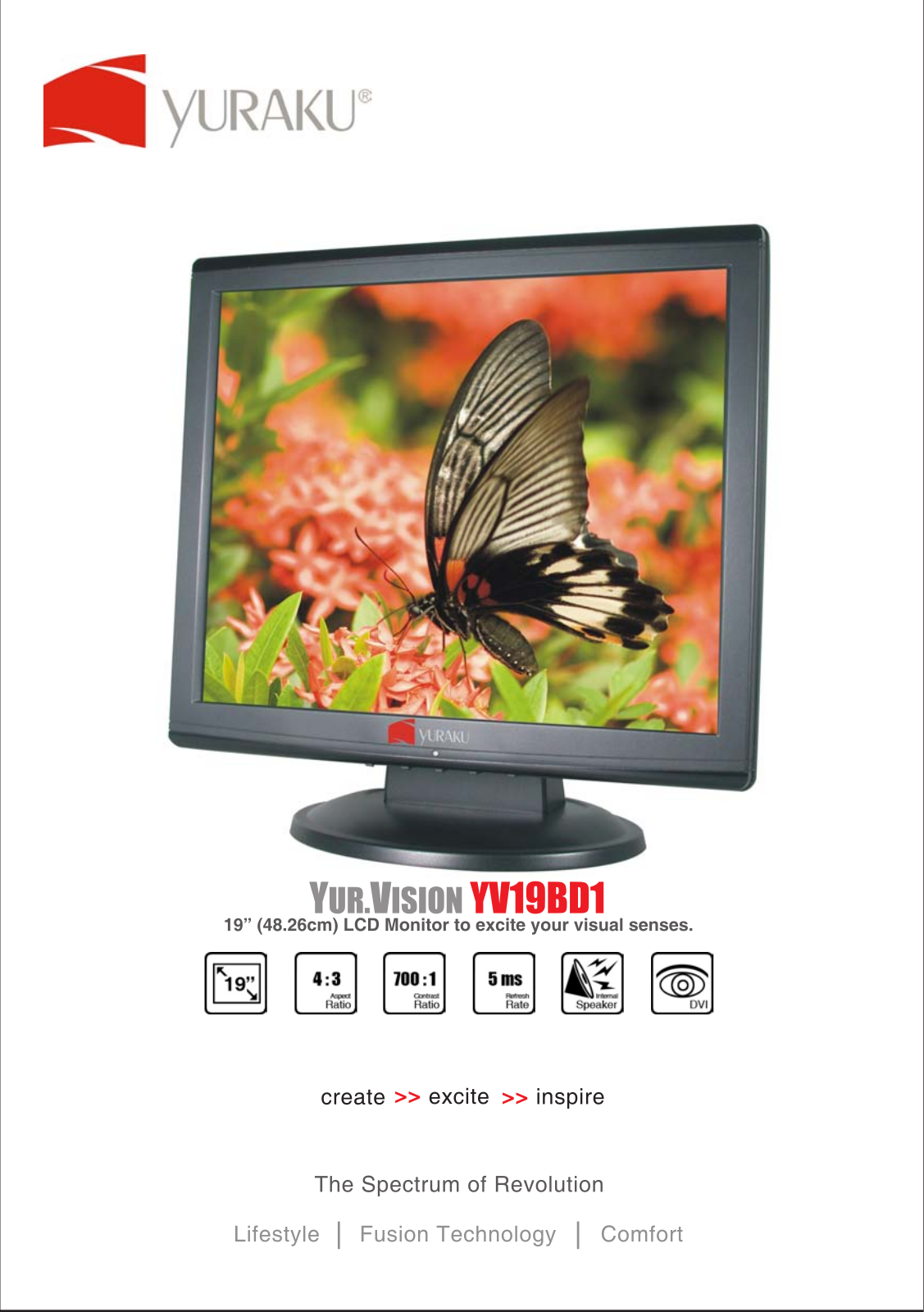 Yuraku YUR.VISION YV19BD1 User Manual