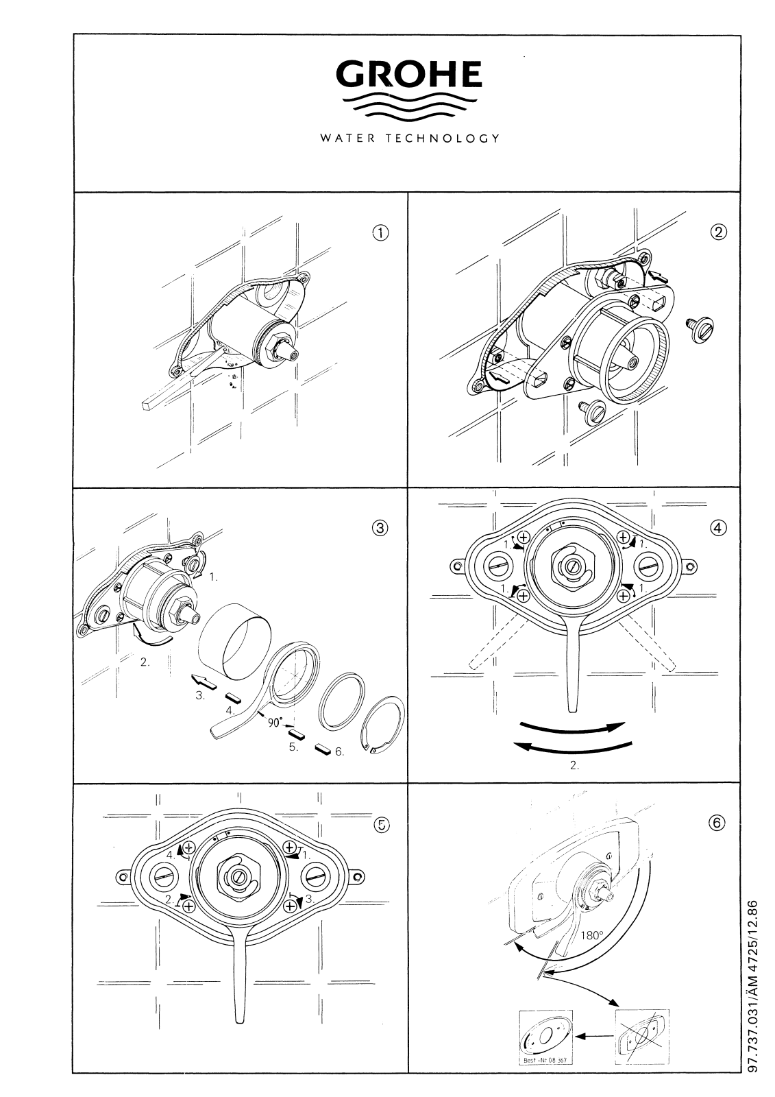 GROHE GRH1443 Installation & Assembly - ManualMachine.com