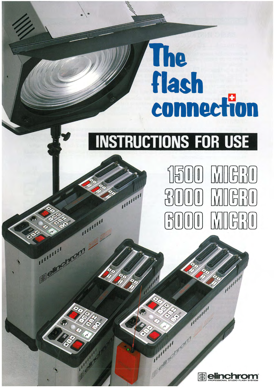 Elinchrom 1500, 3000, 6000 User Manual