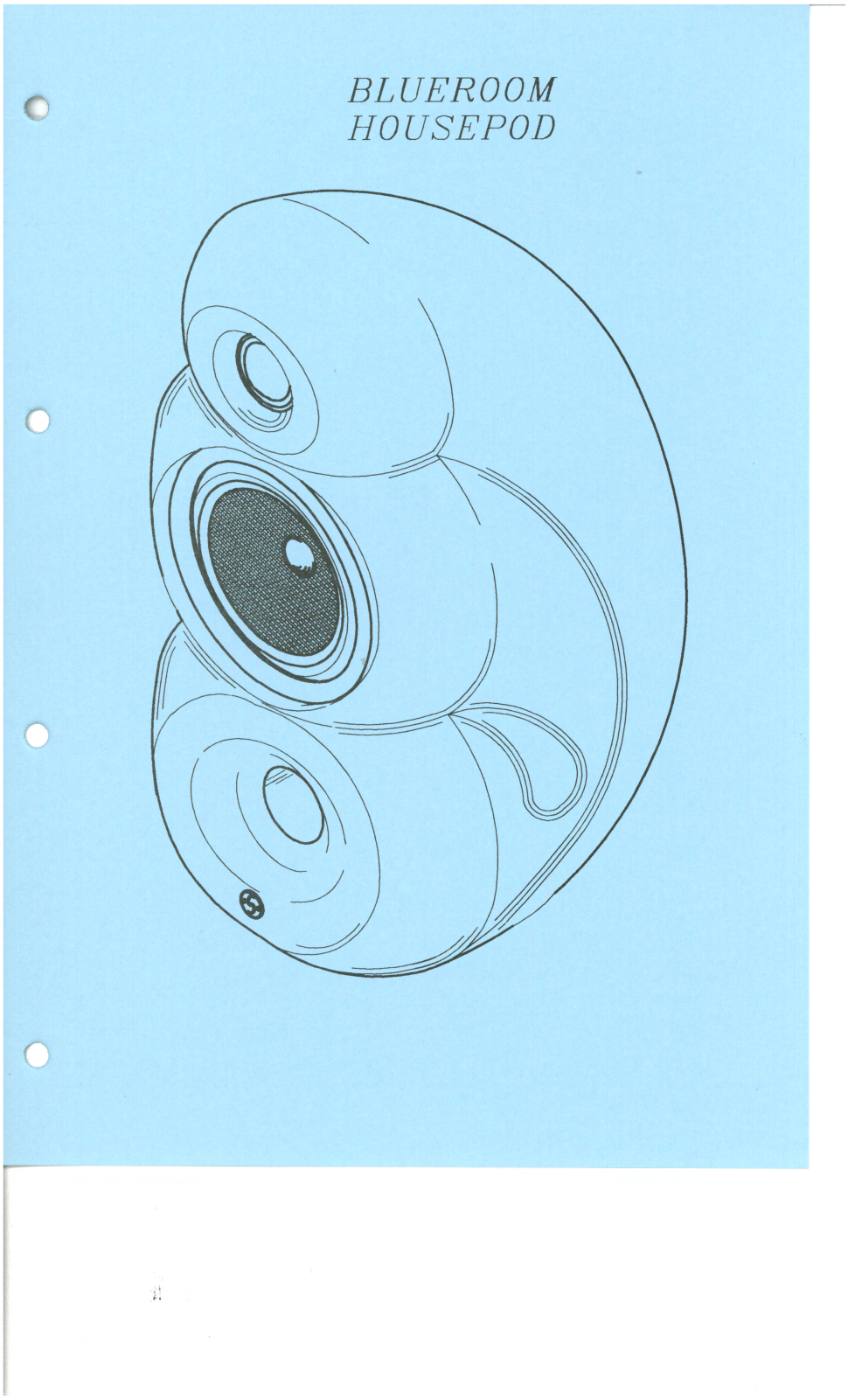 Bowers and Wilkins House Pod Service manual