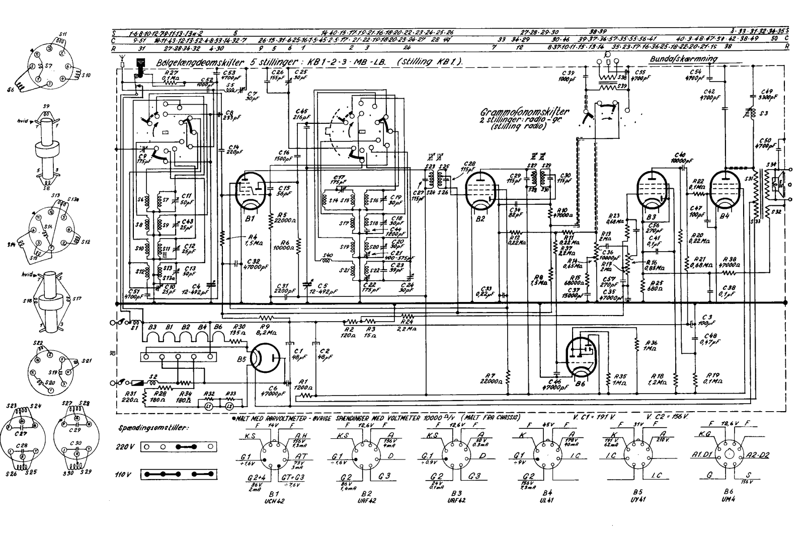 Aristona Baryton AS25AC Schematic