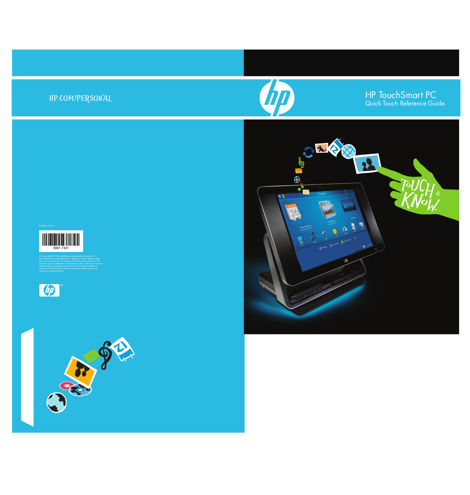 HP TouchSmart IQ775 User Manual