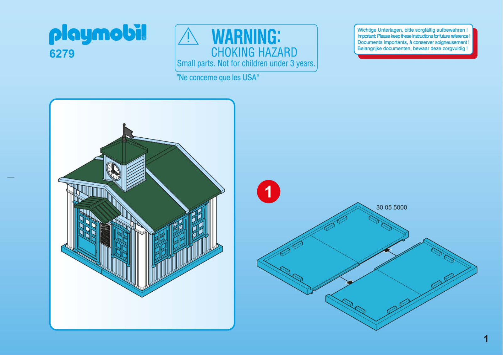 Playmobil 6279 Instructions