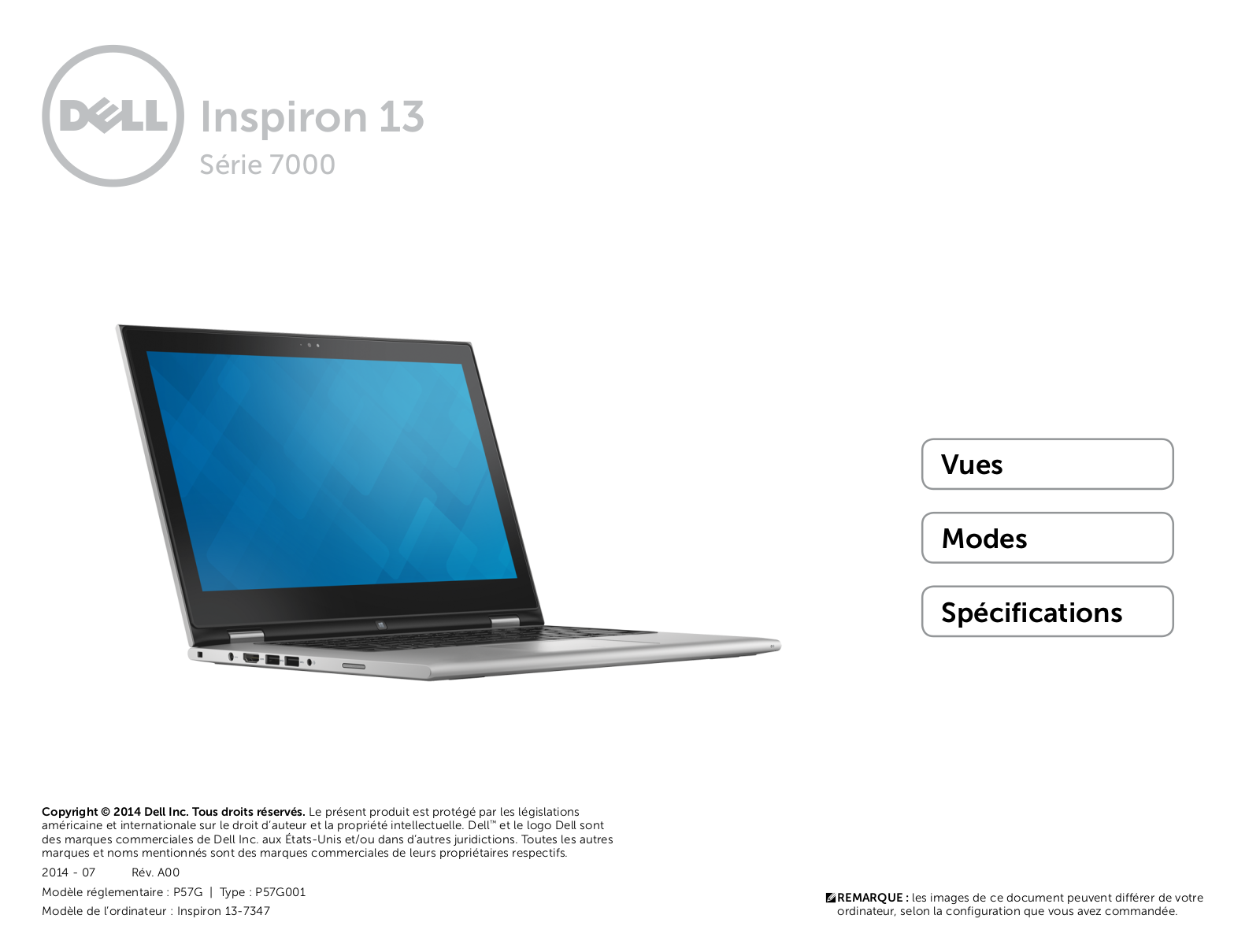 Dell Inspiron 7347 User Manual