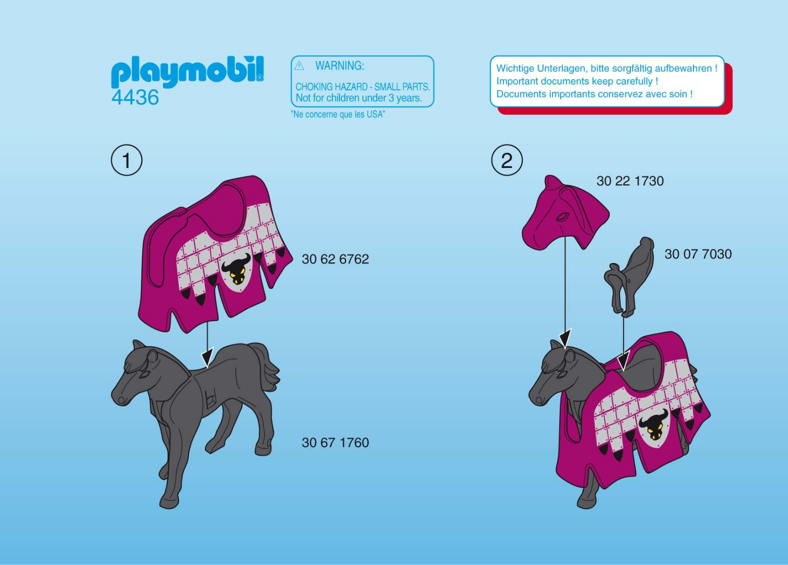 Playmobil 4436 Instructions