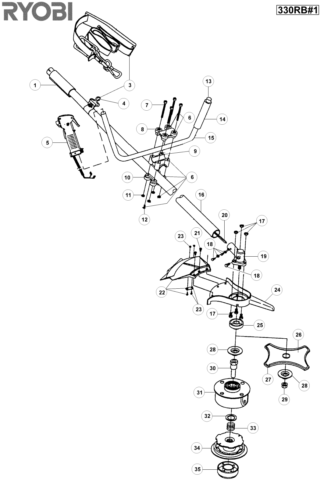 Ryobi 330RB-1 User Manual