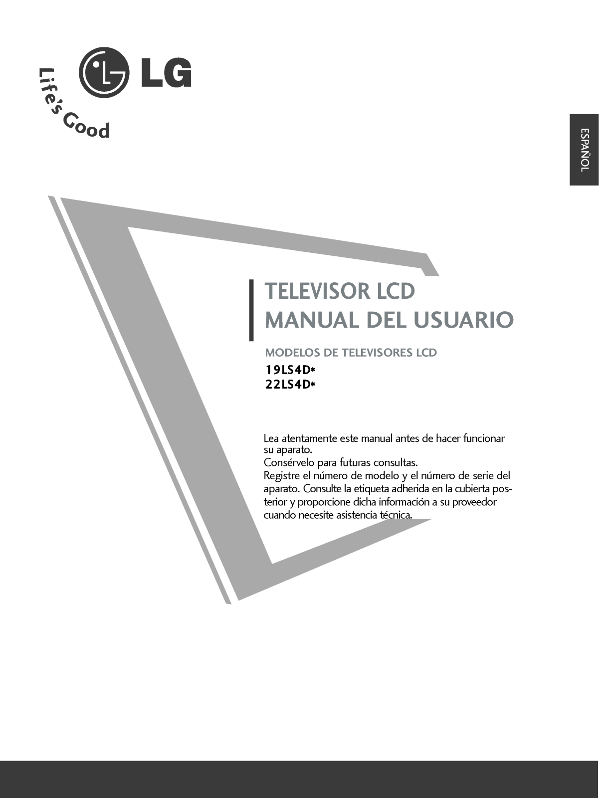 Lg 19LS4D, 22LS4D User Manual