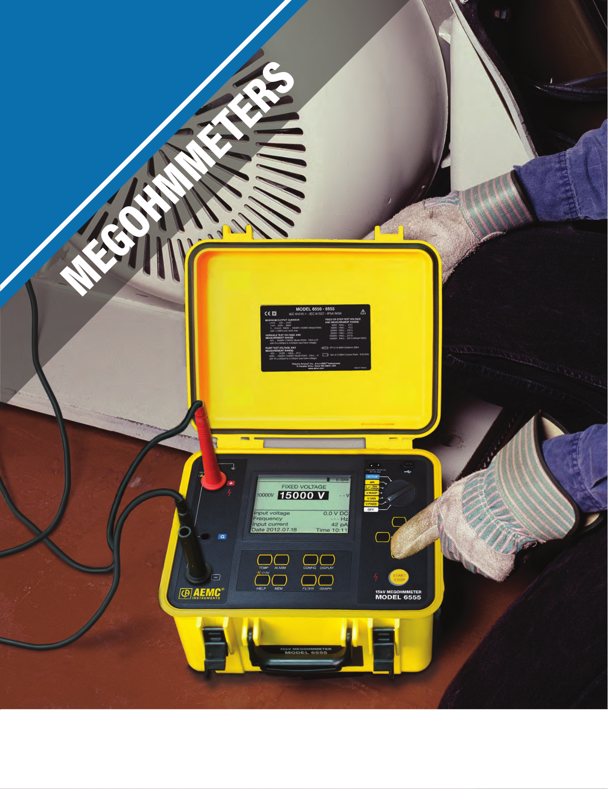 AEMC MEGOHMMETERS Catalog