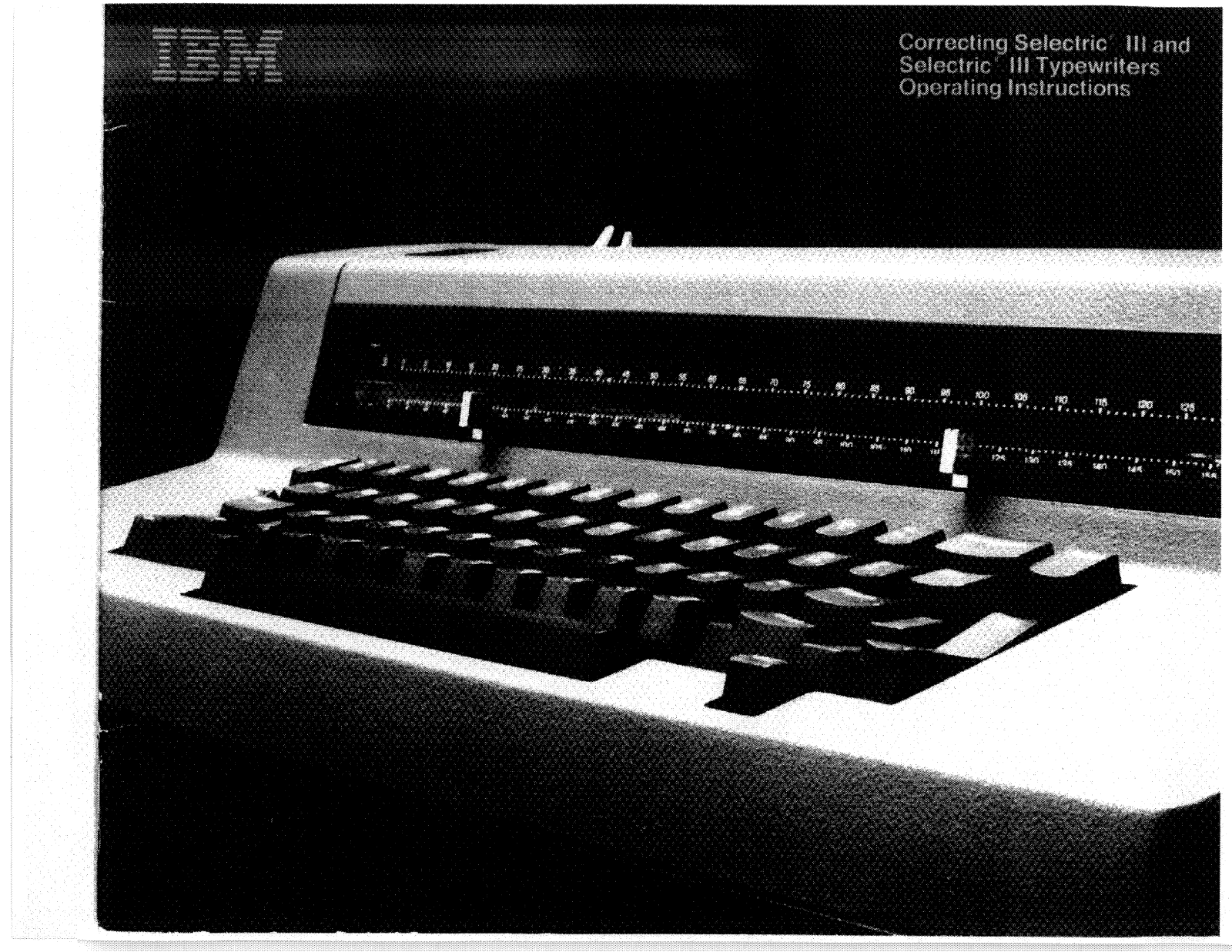 Lexmark IBM CORRECTING SELECTRIC III S, IBM SELECTRIC III S User Manual