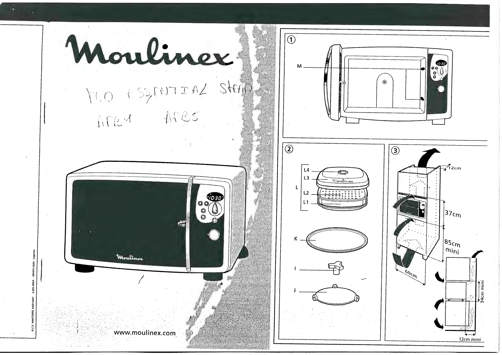 MOULINEX AFB1 User Manual