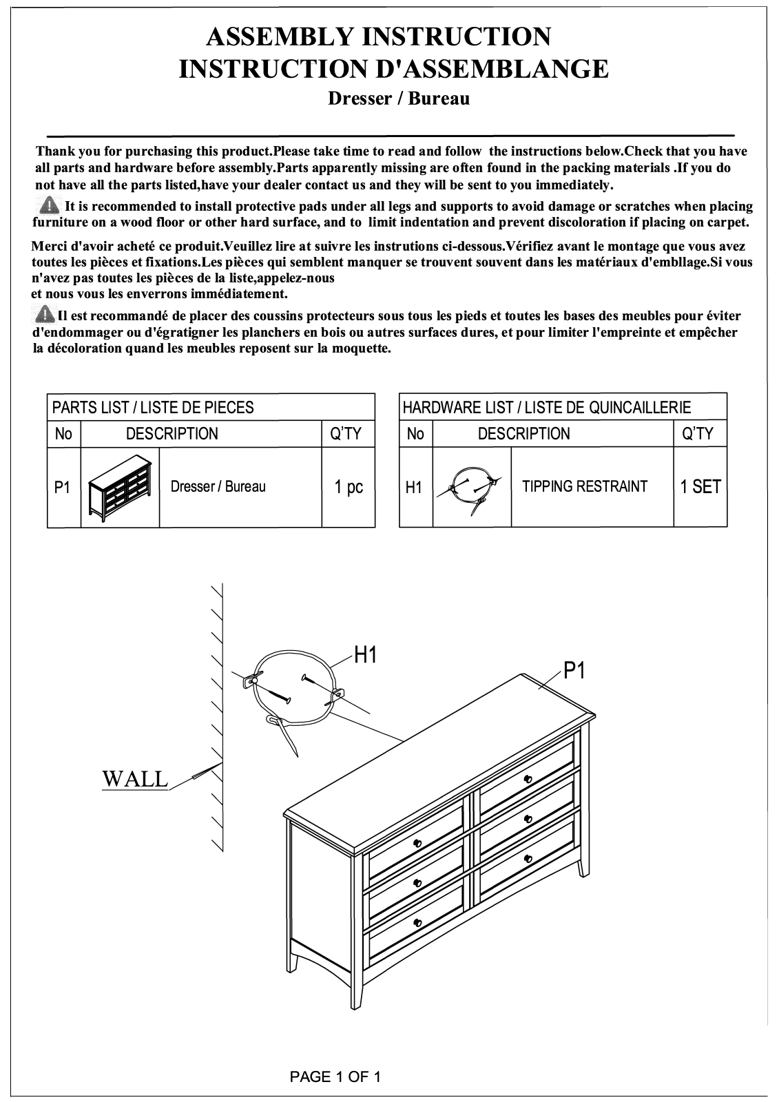 Lark Manor™ W001529766 Installation & Assembly - ManualMachine.com