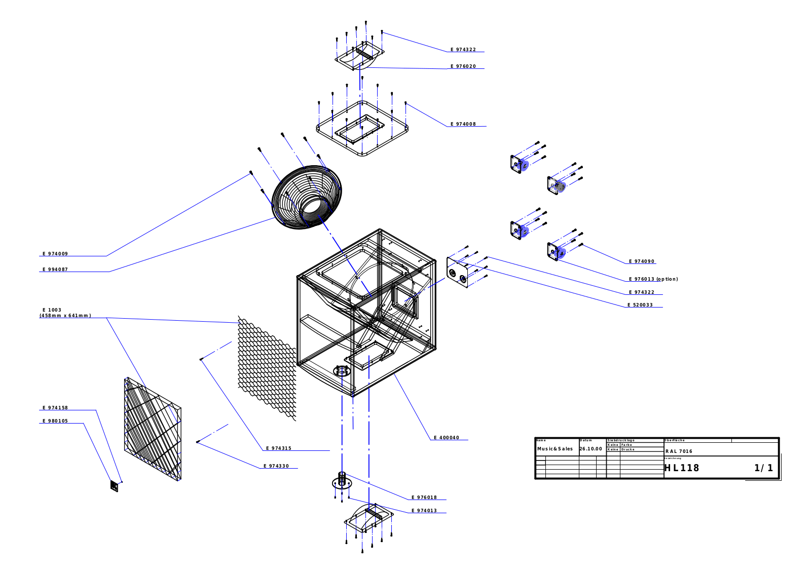 Hughes Kettner hl118 schematic