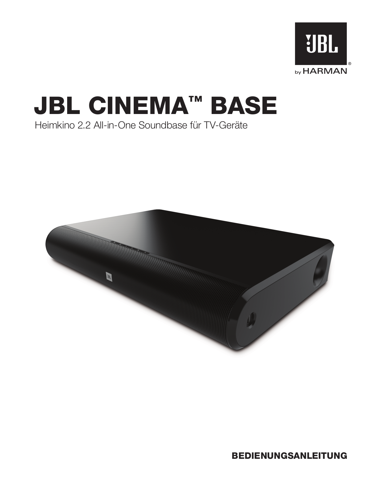 JBL CINEMA BASE User guide