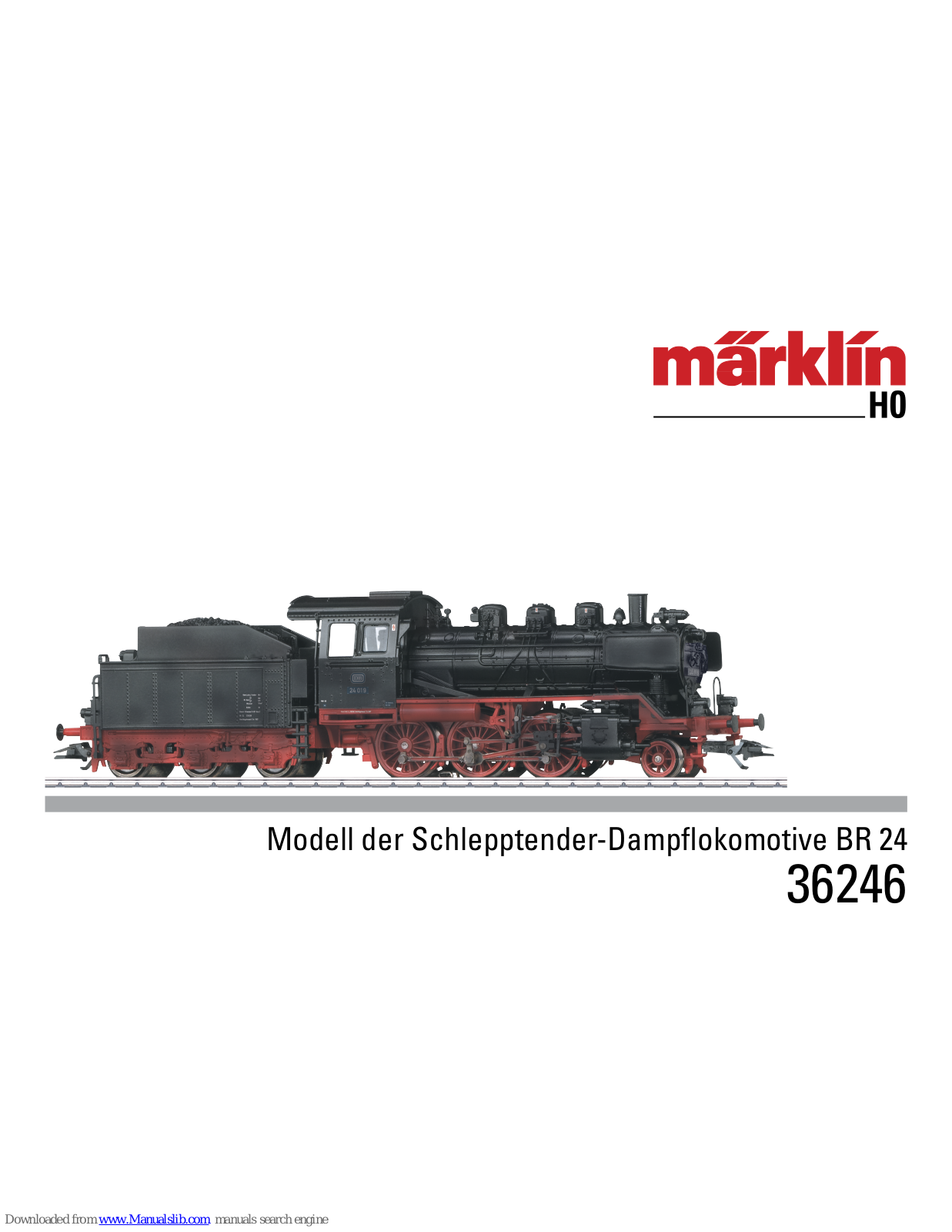 Märklin 36246 User Manual