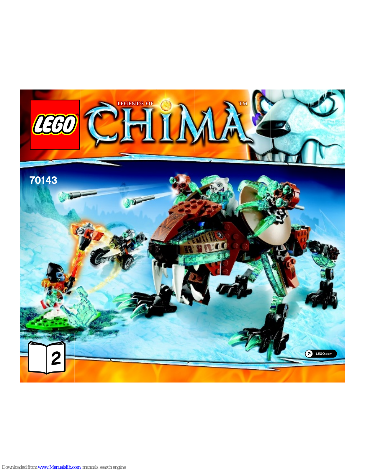 LEGO Legends of Chima 70143 Building Instructions