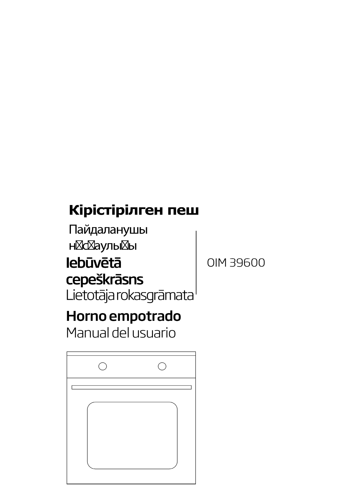 Beko OIM39600 User manual