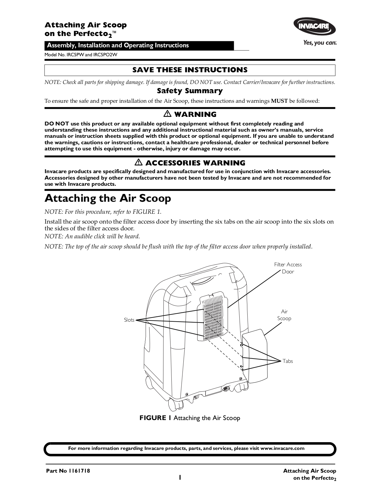 Invacare IRC5PO2W, Perfecto2 User Manual