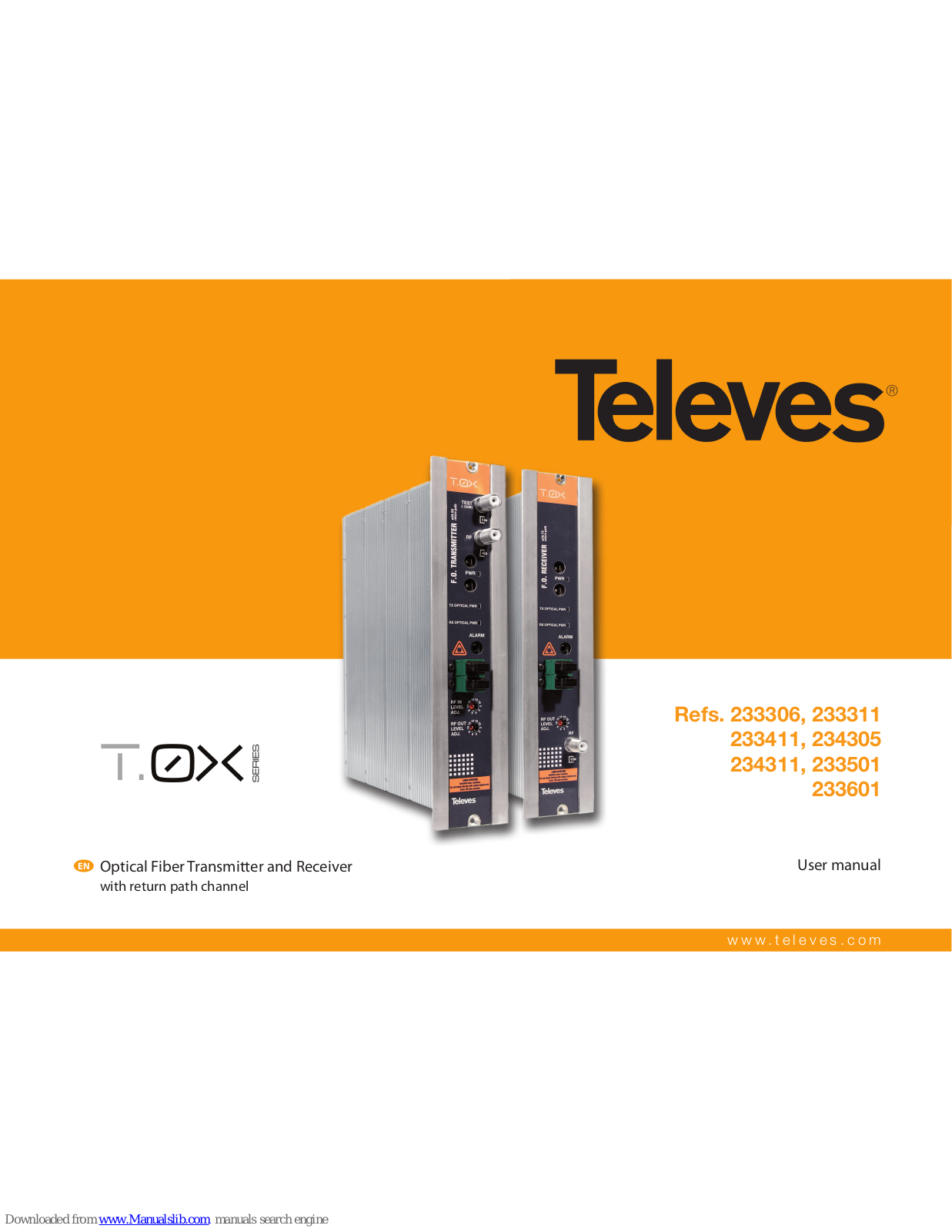 Televes 233306, 233311, 233411, 234305, 234311 User Manual - ManualMachine.com