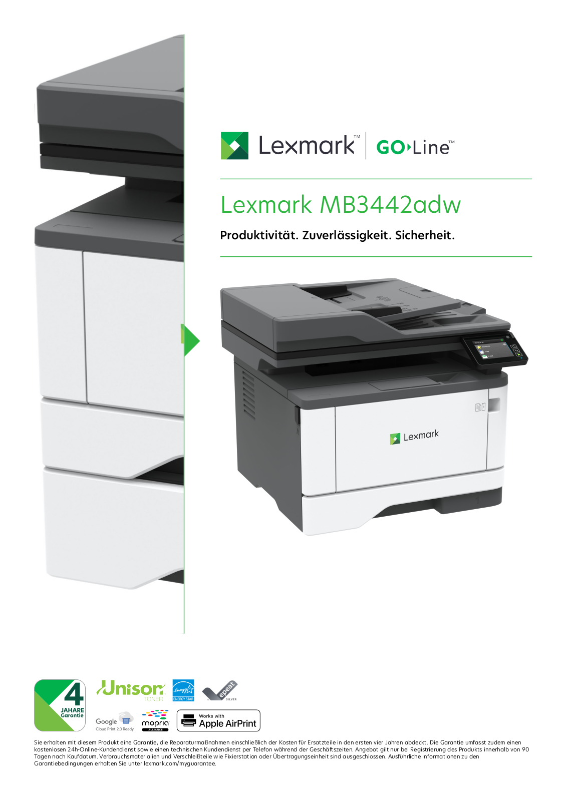 Lexmark MB3442adw User Manual