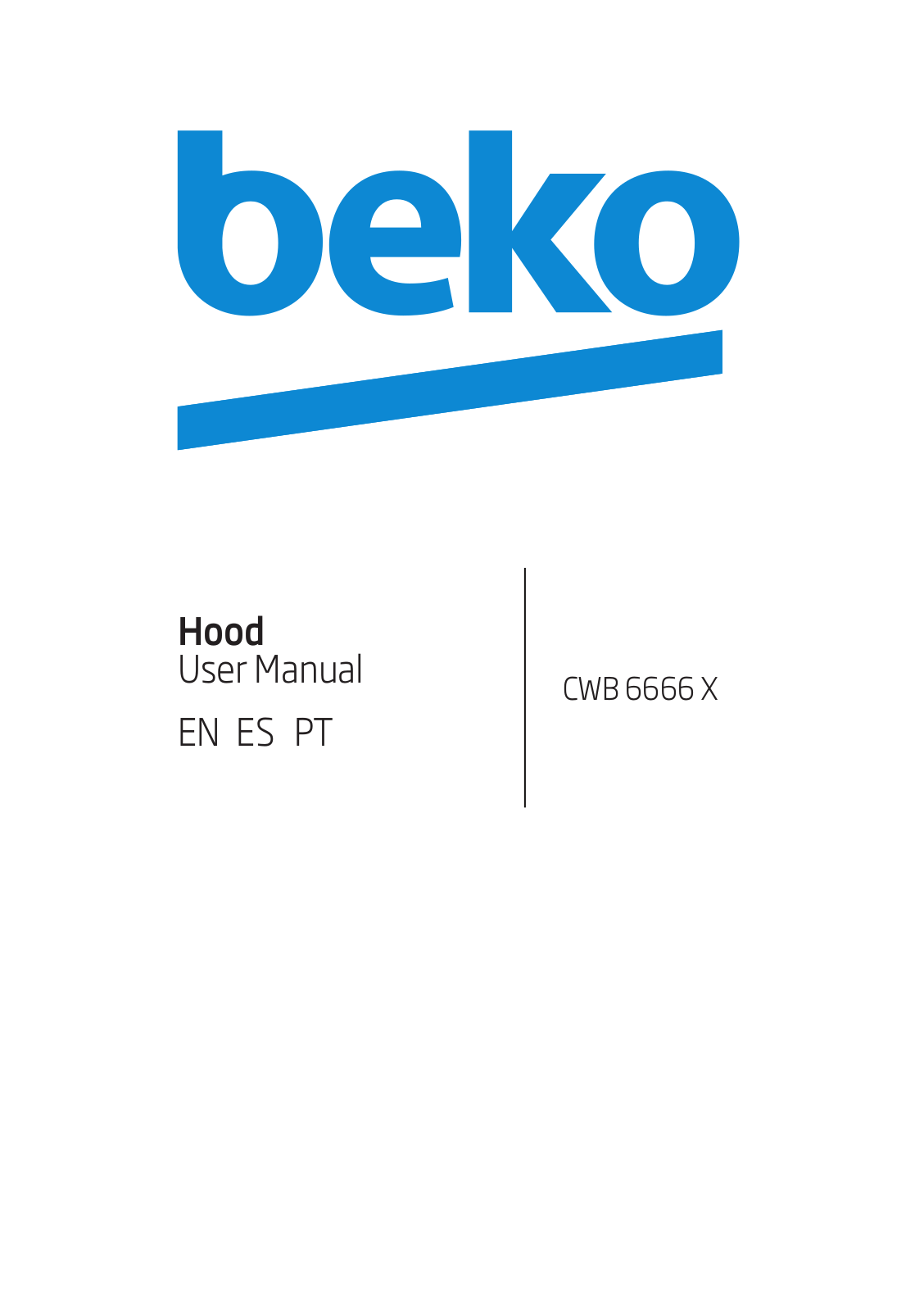 Beko CWB 6666 X User manual