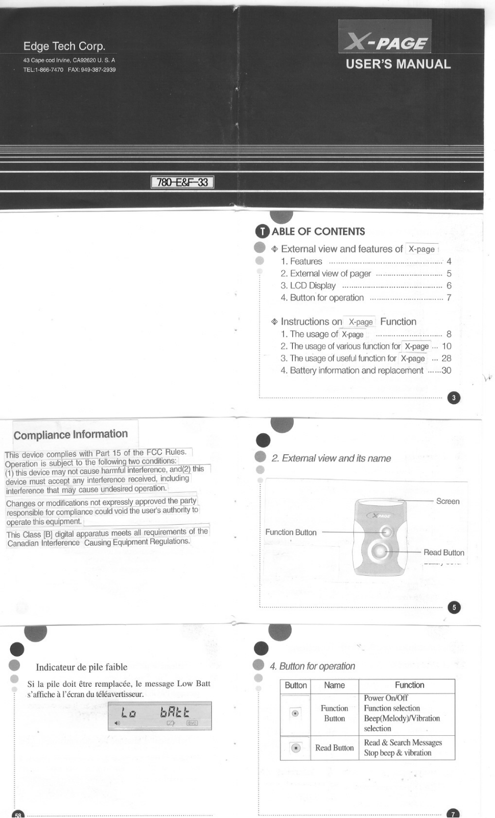 Maxtel NXP781, NXP789 Users Manual - ManualMachine.com