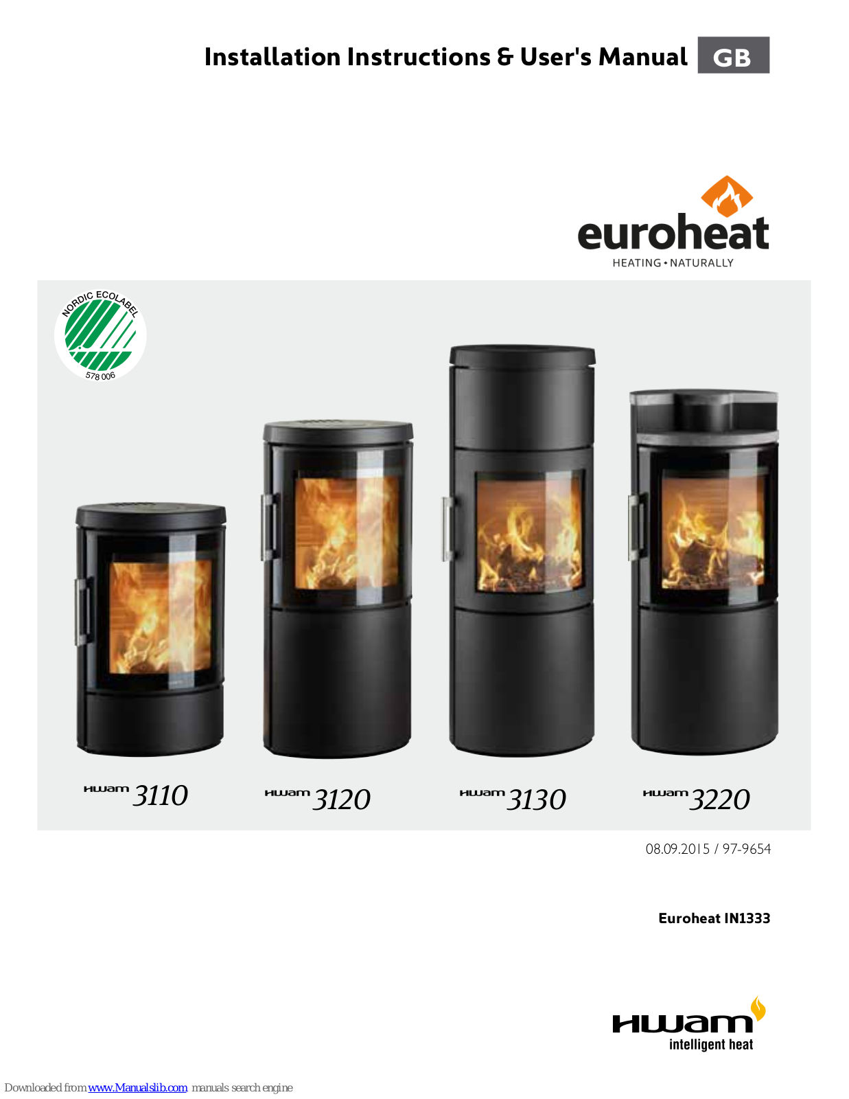 Euroheat 3110, 3120, 3130, 3220 Installation Instructions & User Manual