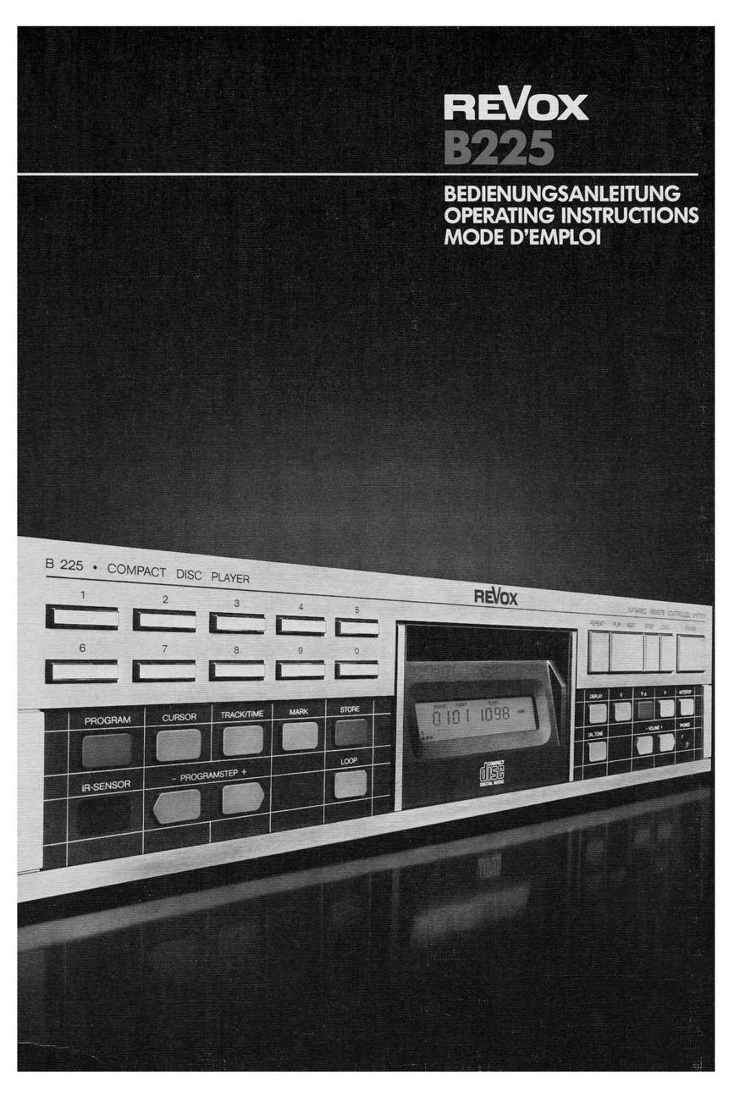 Revox B-225 Owners Manual