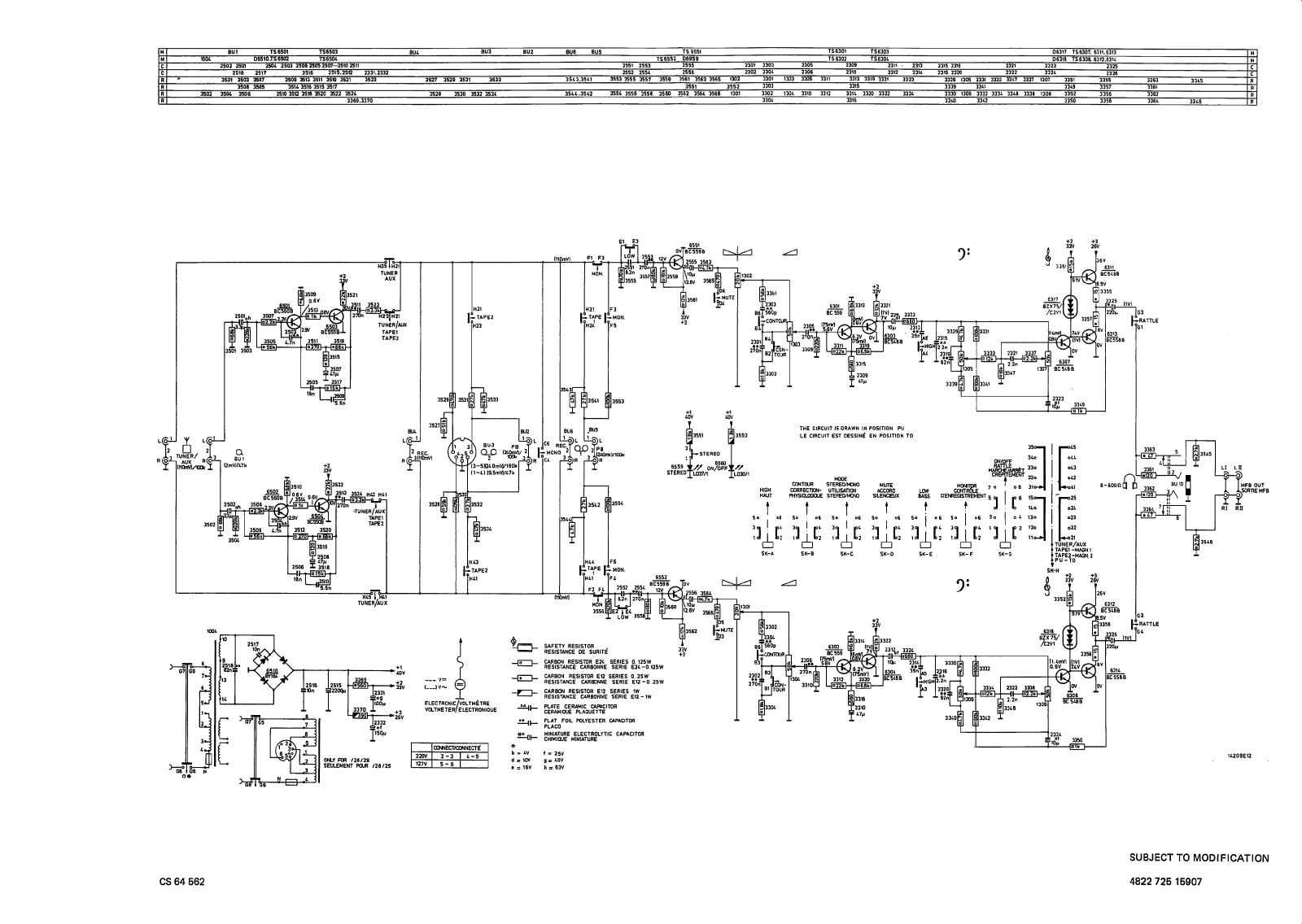 Philips 22-AH-270 Schematic