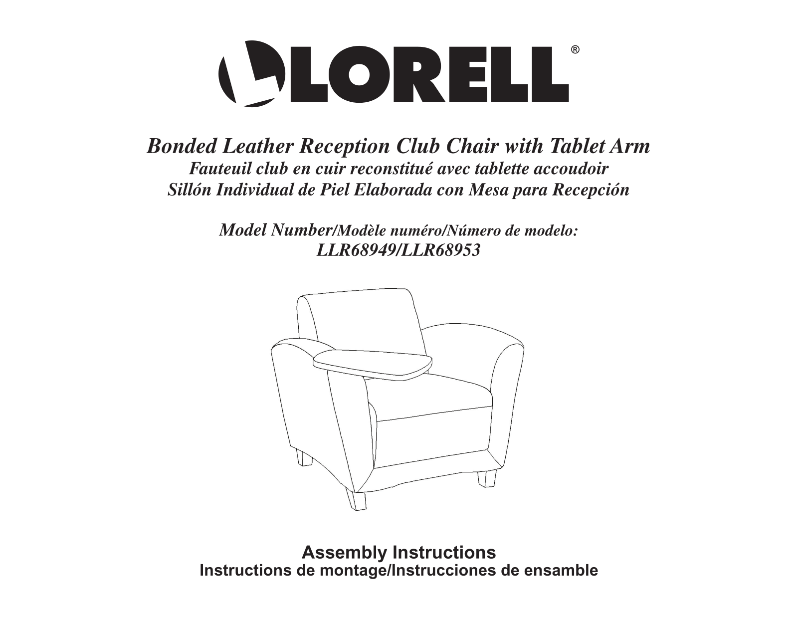 Lorell LLR68949 User Manual - ManualMachine.com