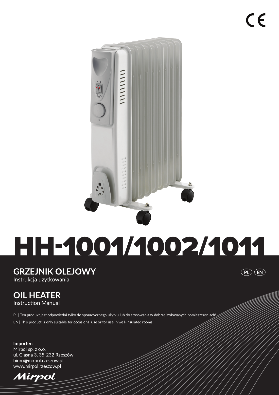 MIRPOL HH-1002, HH-1001, HH-1011 User guide - ManualMachine.com